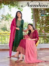 Nandini By Blue Hills Rayon Anarkali Gown With Dupatta Wholesale Online
